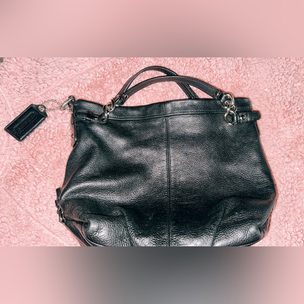 Y2K Black Coach Hobo Bag 🖤